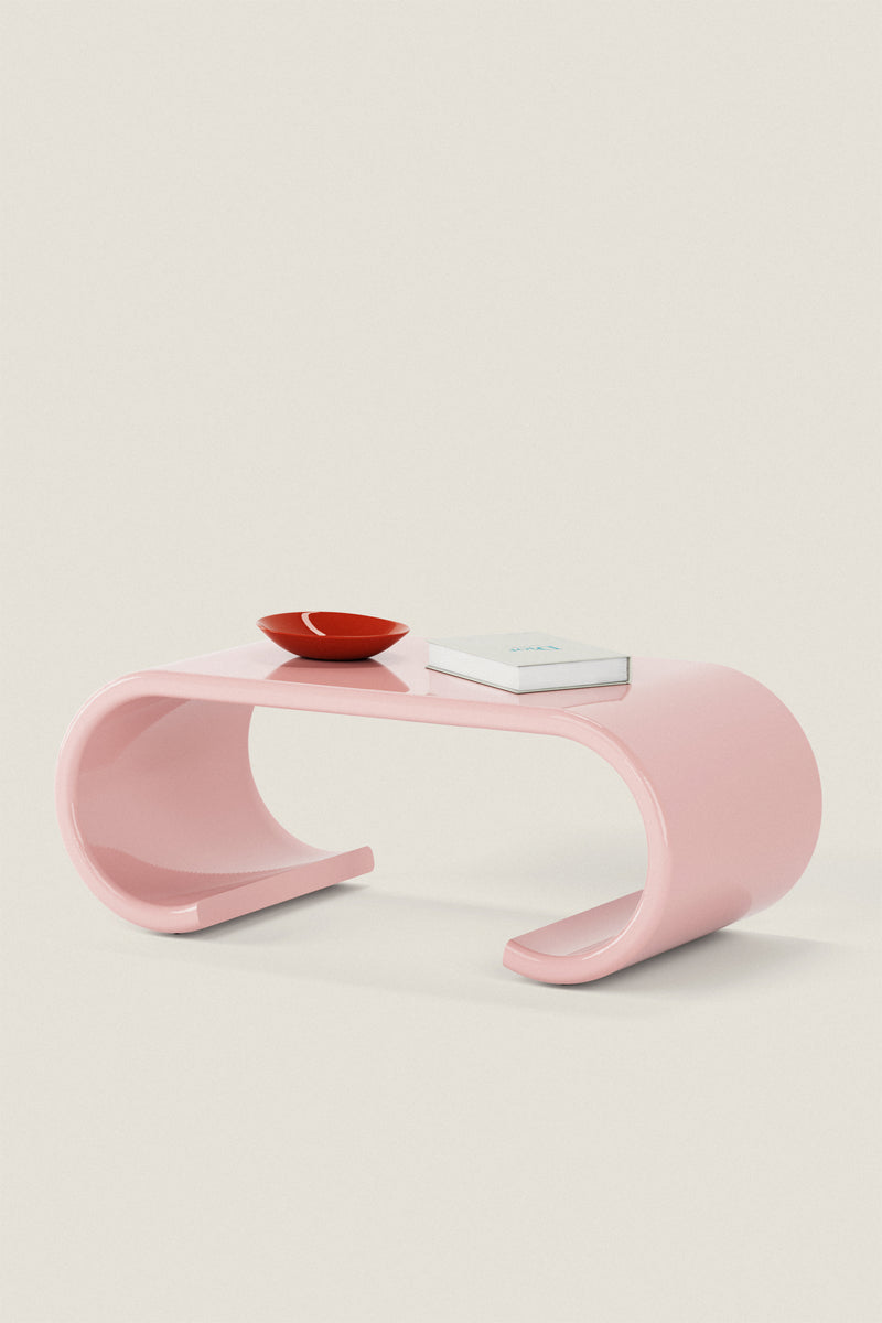 Loop Coffee Table – Playful Curves, Modern Charm