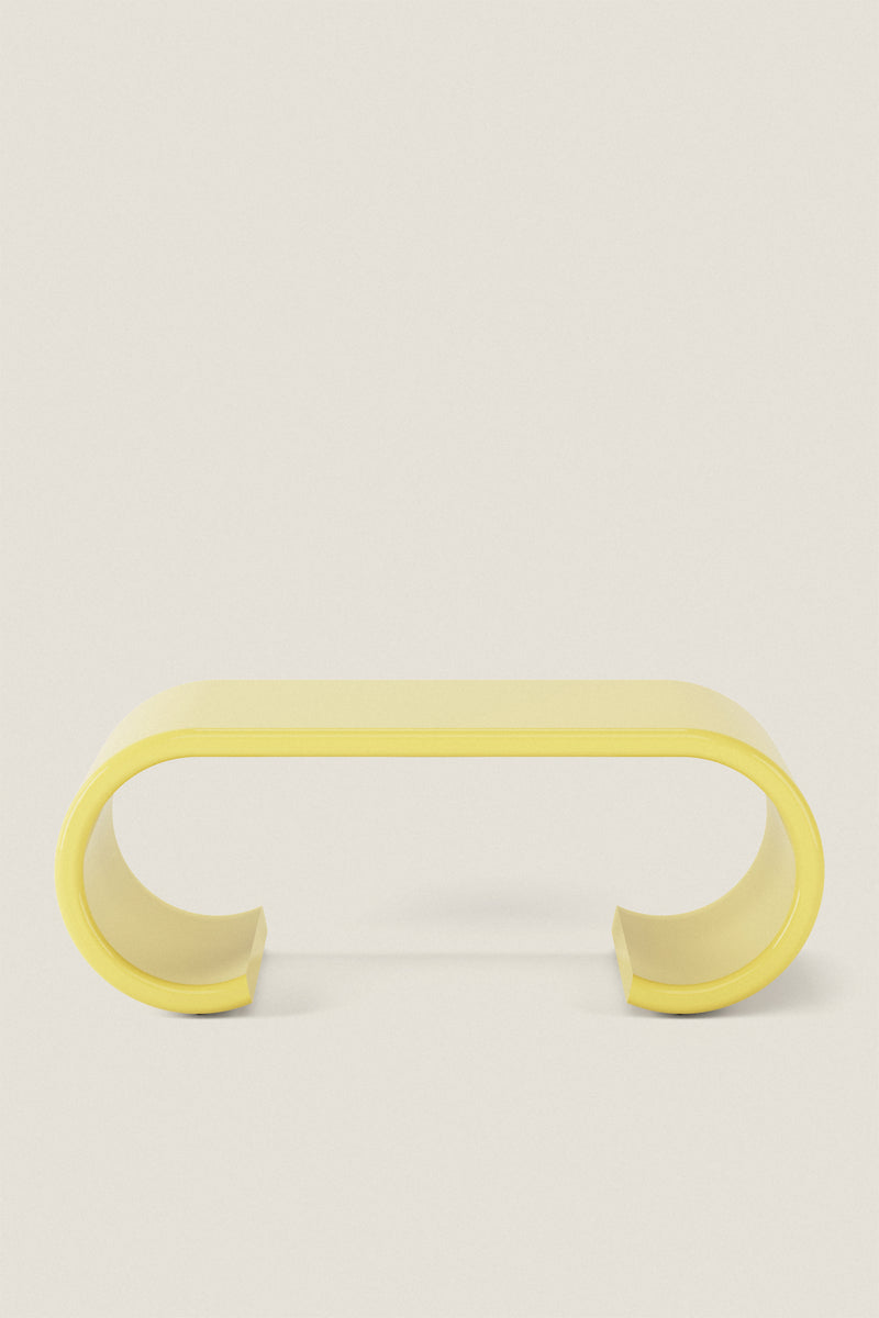 Loop Coffee Table – Playful Curves, Modern Charm