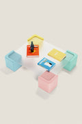 Pixel Coffee Table – Playful Color, Modern Edge