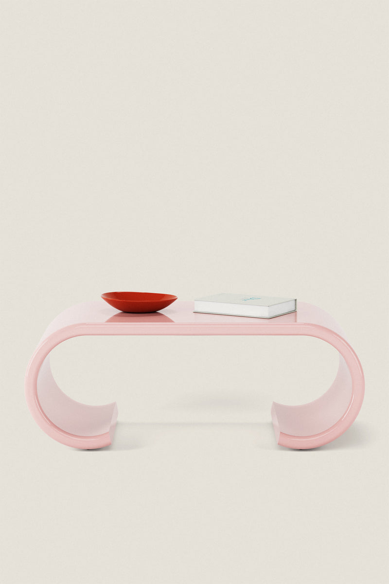 Loop Coffee Table – Playful Curves, Modern Charm
