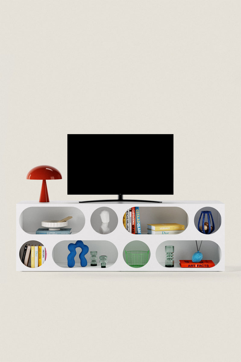 Ebba TV Unit – Contemporary Form, Effortless Function