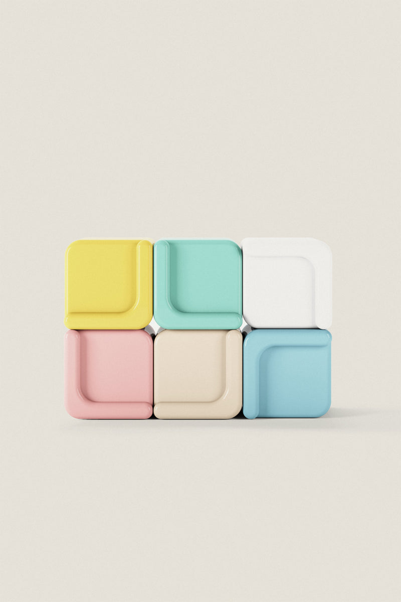 Pixel Coffee Table – Playful Color, Modern Edge