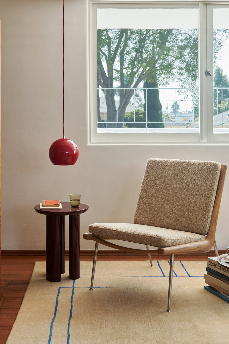 Tung Side Table – Sculptural Simplicity