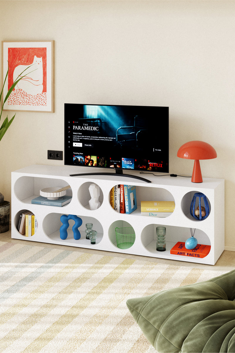 Ebba TV Unit – Contemporary Form, Effortless Function