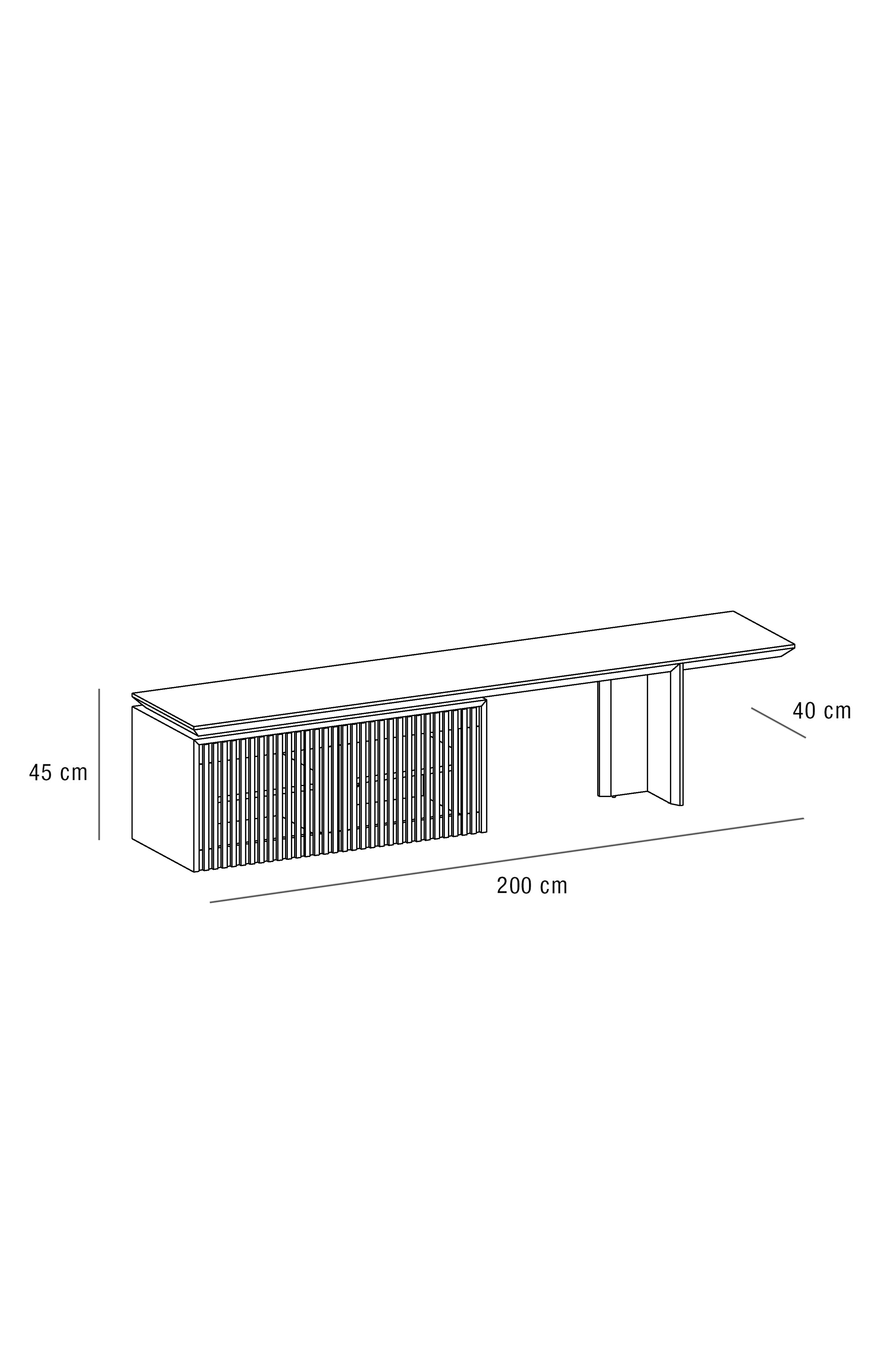 Wood Ext TV Unit – Modular Form, Modern Balance