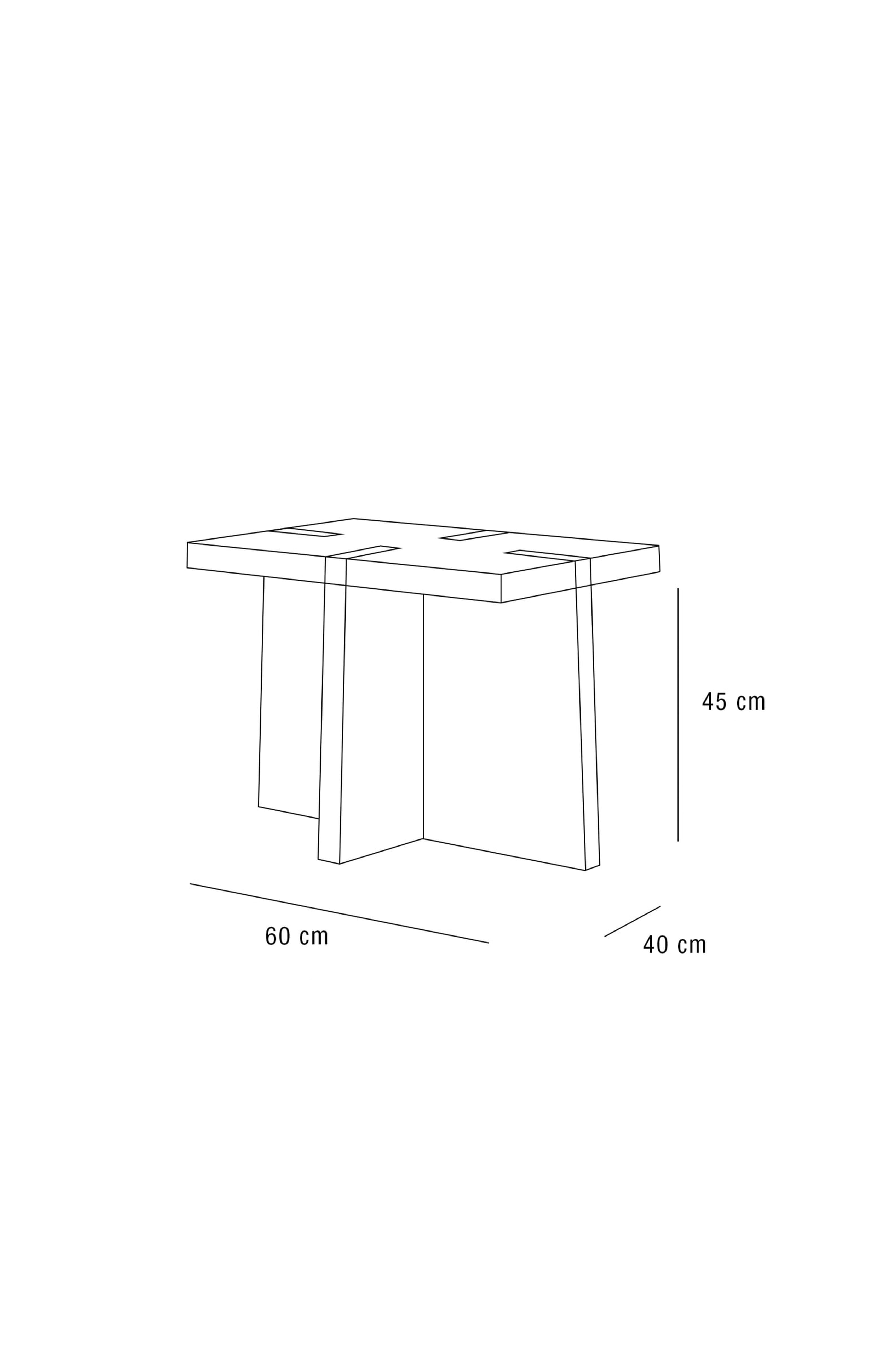 Duysen Side Table – Minimal Form, Subtle Strength